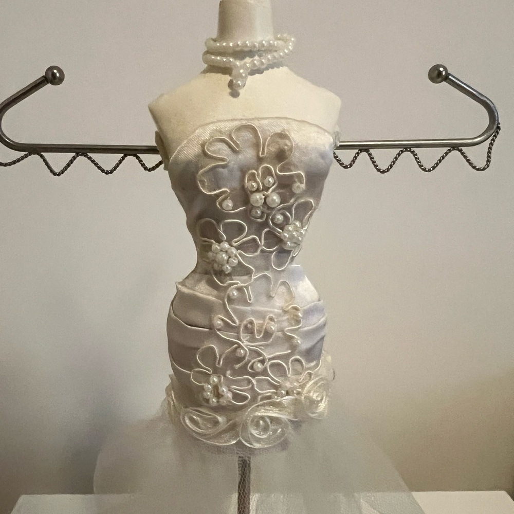 vintage necklace stand